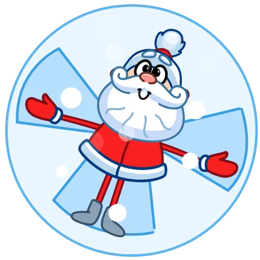 😇 Стикер «Ded Moroz Дед Мороз» для Telegram