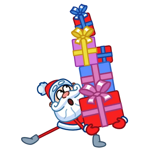 🏋️ Стикер «Ded Moroz Дед Мороз» для Telegram