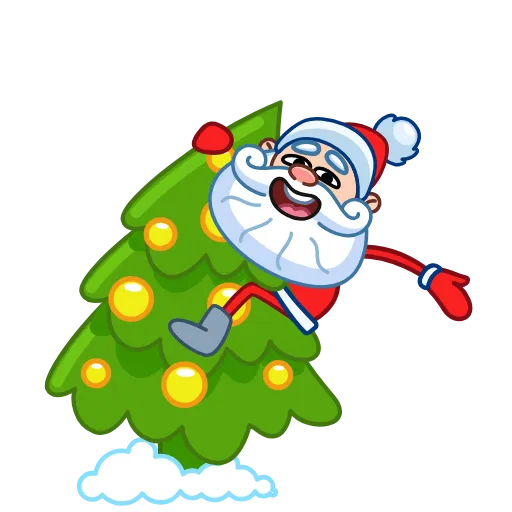 Стикерпак Ded Moroz Дед Мороз для Telegram