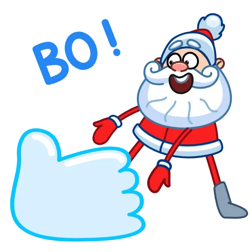 👍 Стикер «Ded Moroz Дед Мороз» для Telegram