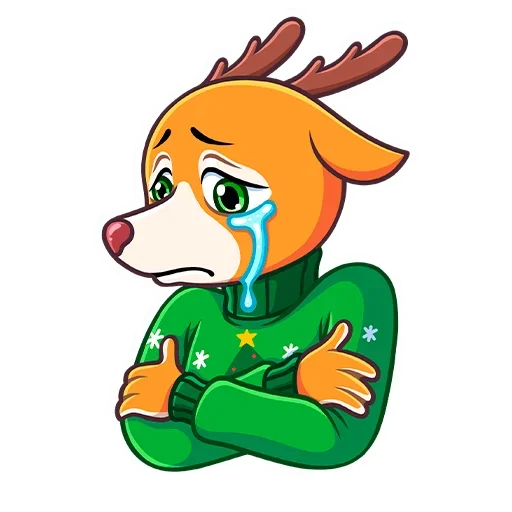 😭 Стикер «Ник» для Telegram