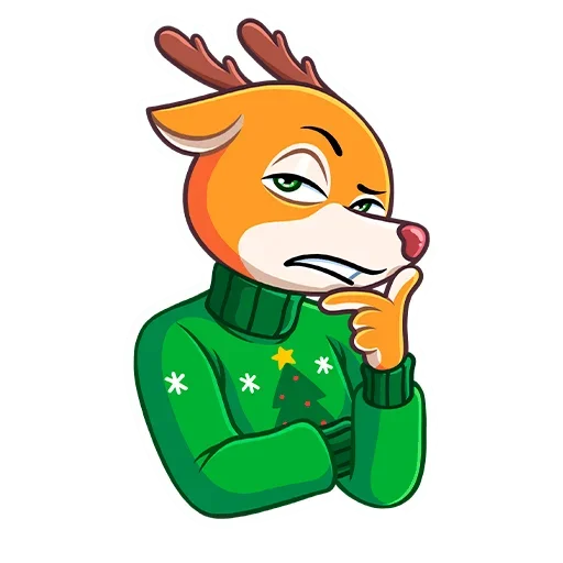 🤔 Стикер «Ник» для Telegram