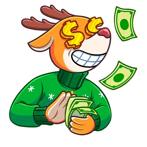💸 Стикер «Ник» для Telegram