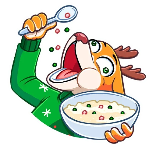 🥗 Стикер «Ник» для Telegram