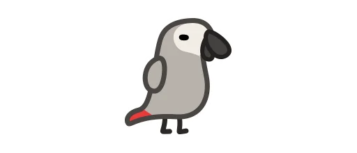 🇺🇳 Стикер «Deformed Parrot» для Telegram
