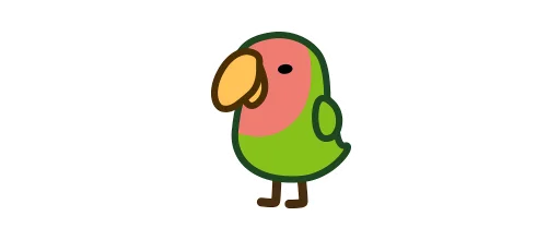 🇺🇳 Стикер «Deformed Parrot» для Telegram
