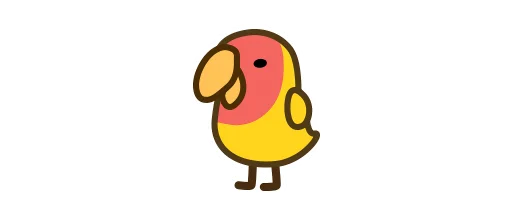 🇺🇳 Стикер «Deformed Parrot» для Telegram