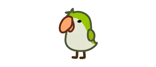 🇺🇳 Стикер «Deformed Parrot» для Telegram