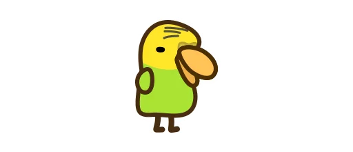 🇺🇳 Стикер «Deformed Parrot» для Telegram