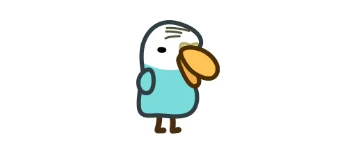 🇺🇳 Стикер «Deformed Parrot» для Telegram