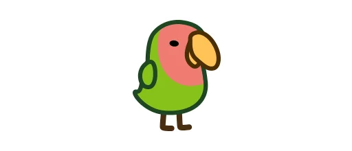 🇺🇳 Стикер «Deformed Parrot» для Telegram