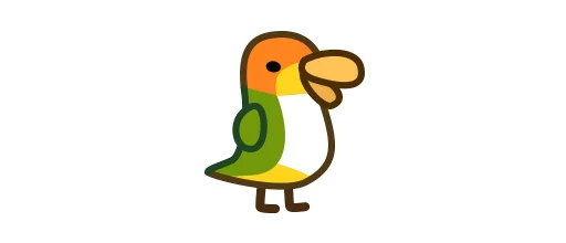 🇺🇳 Стикер «Deformed Parrot» для Telegram