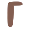🖋 Эмодзи «defter font» для Telegram