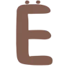 🖋 Эмодзи «defter font» для Telegram
