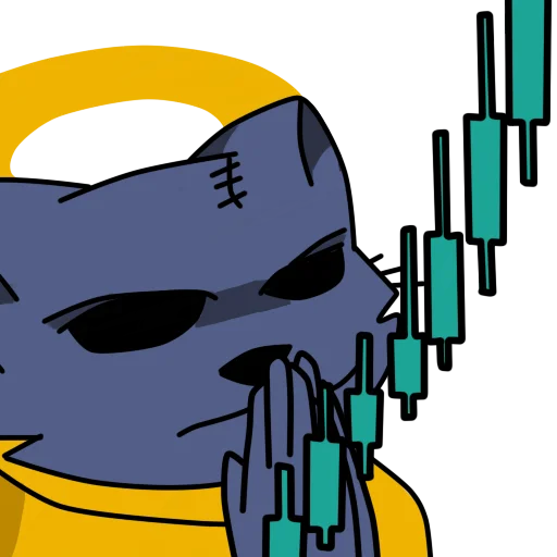 📈 Стикер «Degen Cats» для Telegram