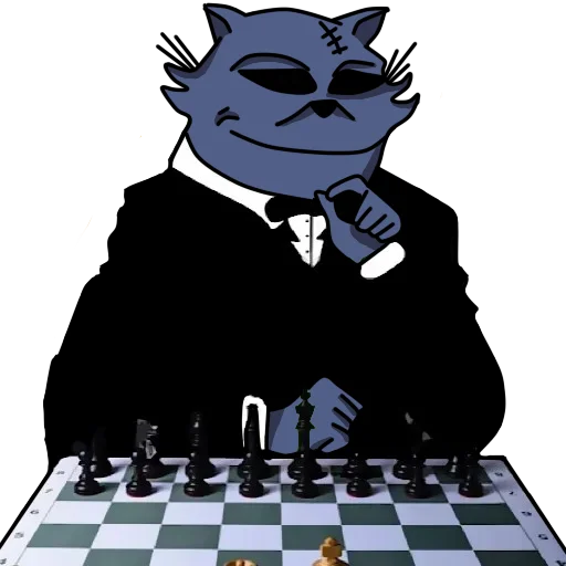 ♟️ Стикер «Degen Cats» для Telegram