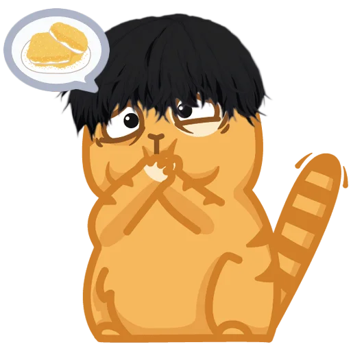 🤢 Стикер «DEAD INSIDE PERSIK» для Telegram
