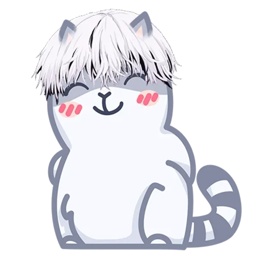 😊 Стикер «DEAD INSIDE PERSIK (GREY ED)» для Telegram