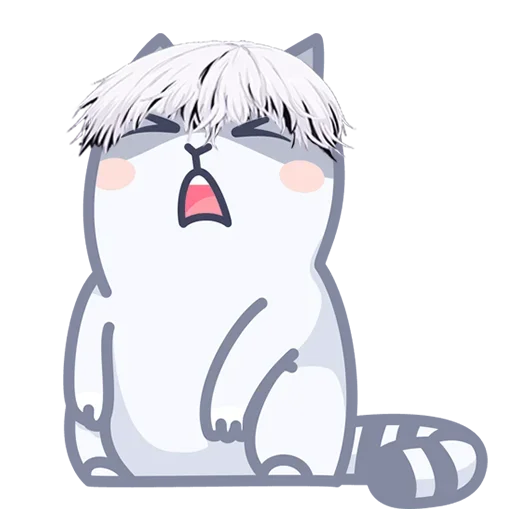 😫 Стикер «DEAD INSIDE PERSIK (GREY ED)» для Telegram