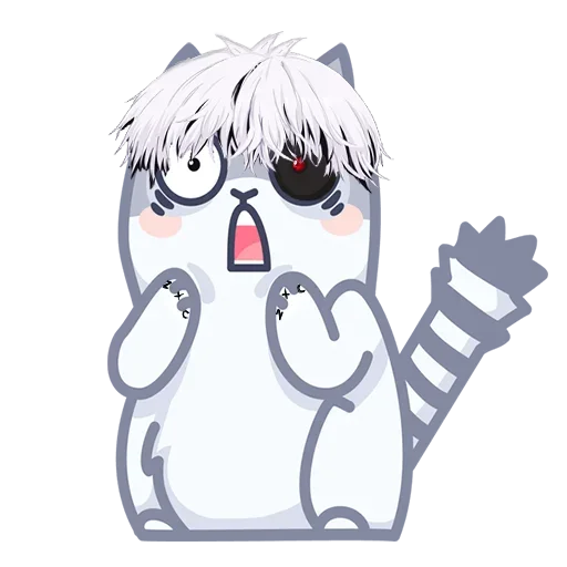 😣 Стикер «DEAD INSIDE PERSIK (GREY ED)» для Telegram