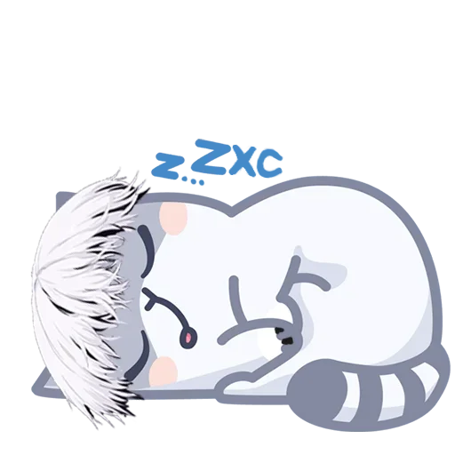 💤 Стикер «DEAD INSIDE PERSIK (GREY ED)» для Telegram