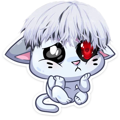 😔 Стикер «DEAD INSIDE BISCUIT» для Telegram