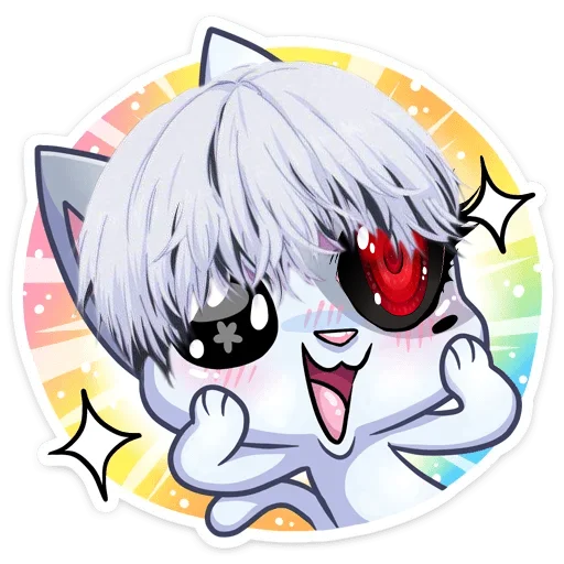 😋 Стикер «DEAD INSIDE BISCUIT» для Telegram