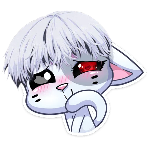 🥺 Стикер «DEAD INSIDE BISCUIT» для Telegram