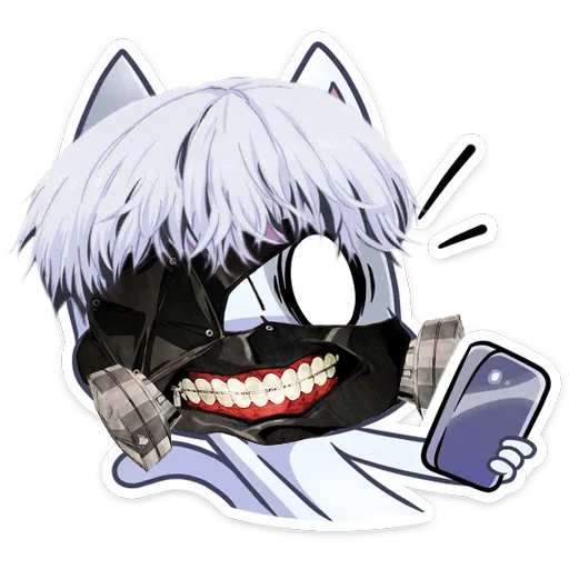 😱 Стикер «DEAD INSIDE BISCUIT» для Telegram
