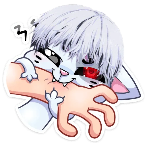 😉 Стикер «DEAD INSIDE BISCUIT» для Telegram