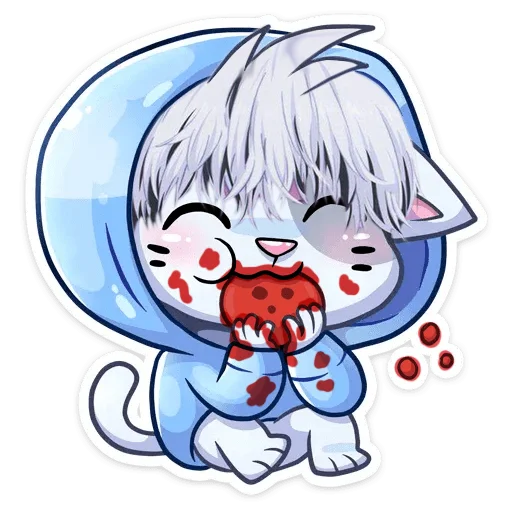 🤤 Стикер «DEAD INSIDE BISCUIT» для Telegram