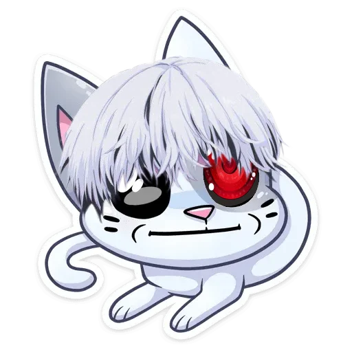 😕 Стикер «DEAD INSIDE BISCUIT» для Telegram