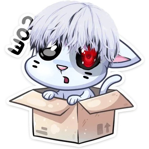 🥺 Стикер «DEAD INSIDE BISCUIT» для Telegram