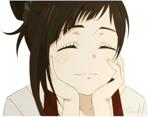 😇 Стикер «Dekiru Neko wa Kyou mo Yuutsu» для Telegram