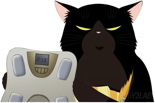 ⚖️ Стикер «Dekiru Neko wa Kyou mo Yuutsu» для Telegram