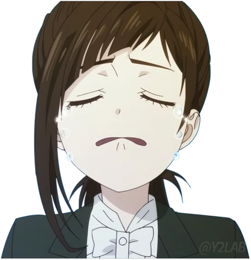 😭 Стикер «Dekiru Neko wa Kyou mo Yuutsu» для Telegram