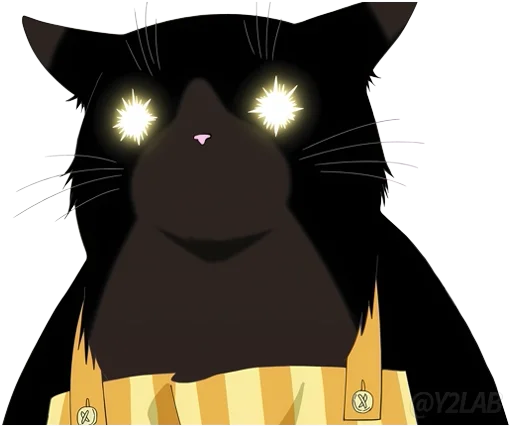 ✨ Стикер «Dekiru Neko wa Kyou mo Yuutsu» для Telegram
