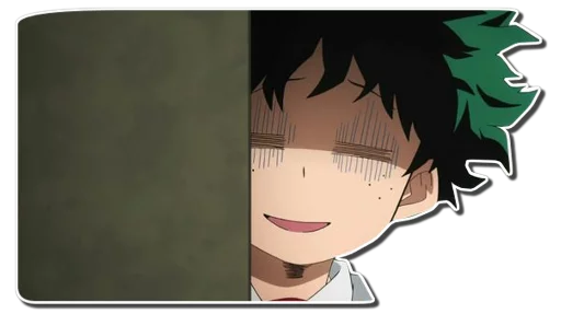 😅 Стикер «Midoriya Izuku [รקร]» для Telegram