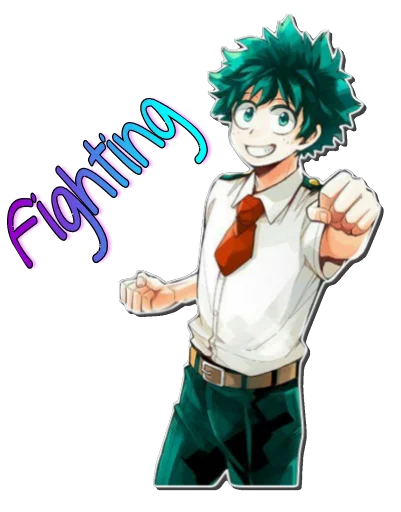 ✊ Стикер «Midoriya Izuku [รקร]» для Telegram