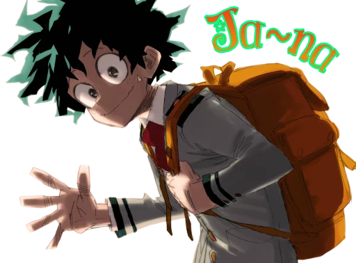 ✋ Стикер «Midoriya Izuku [รקร]» для Telegram