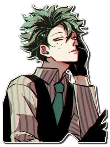 😈 Стикер «Midoriya Izuku [รקร]» для Telegram