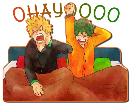 👋 Стикер «Midoriya Izuku [รקร]» для Telegram