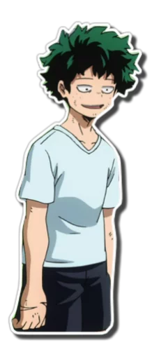 🙂 Стикер «Midoriya Izuku [รקร]» для Telegram