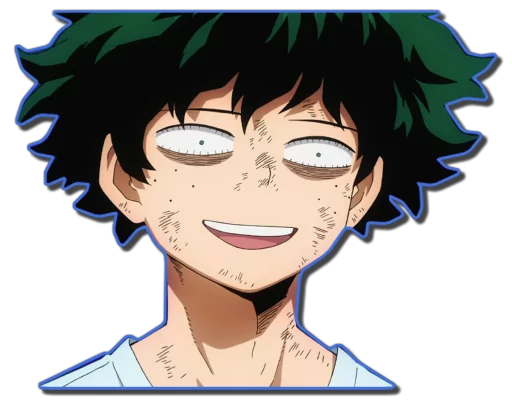 😃 Стикер «Midoriya Izuku [รקร]» для Telegram