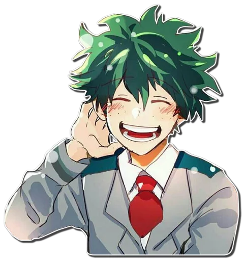 😅 Стикер «Midoriya Izuku [รקร]» для Telegram
