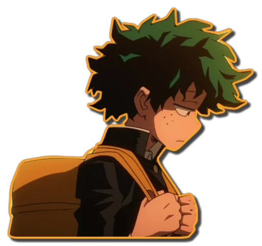 😔 Стикер «Midoriya Izuku [รקร]» для Telegram