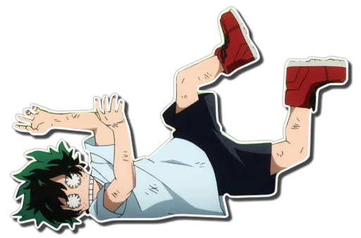😖 Стикер «Midoriya Izuku [รקร]» для Telegram