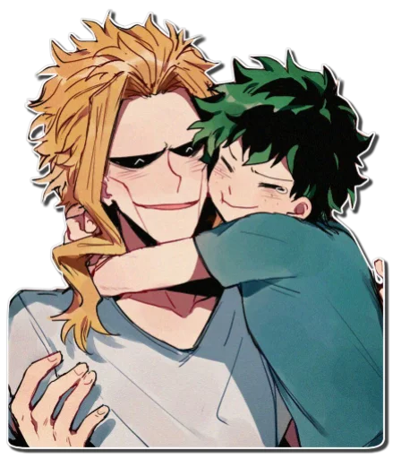 🤗 Стикер «Midoriya Izuku [รקร]» для Telegram