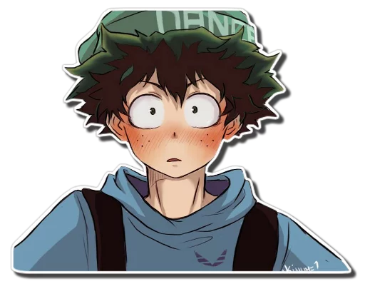 😳 Стикер «Midoriya Izuku [รקร]» для Telegram
