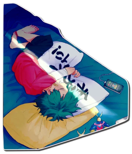😴 Стикер «Midoriya Izuku [รקร]» для Telegram